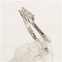 Salzano - Via Montegrappa, 28 - Anello Vidali Gioielli Donna in Oro bianco Diamante ANOR-68-34 - ANOR-68-34